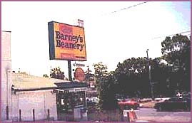 barney's beanery, favorite eating and drinking establishment for Jim Morrison