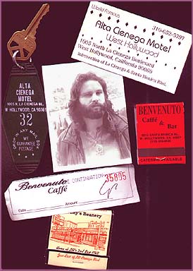 the Alta Cienega Motel, Sunset Strip, home to Jim Morrison