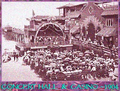 concert hall and casino, venice beach, circa 1904